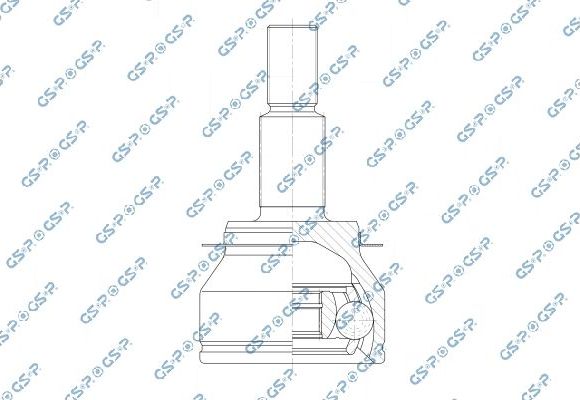 Шрус наружный (граната) GSP передний для Mazda CX-3 I 2015-2026. Артикул 802818