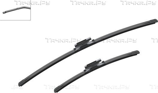 Щетки стеклоочистителя (дворники) Bosch передние для Renault Laguna III 2007-2015. Артикул 3 397 007 422