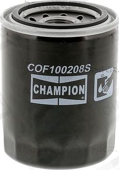 Масляный фильтр Champion для Rover 400 II (HH-R) 1995-2000. Артикул COF100208S