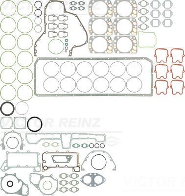 Прокладки двигателя (комплект) Victor Reinz для MAN SL I 1980-1987. Артикул 01-25110-46