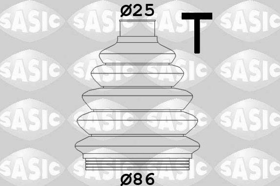 Пыльник ШРУСа наружный Sasic (термопласт) для SEAT Toledo II 1998-2006. Артикул 9004719