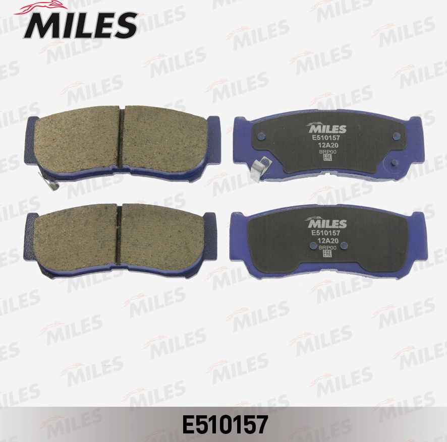 Тормозные колодки Miles (Керамика). Артикул E510157