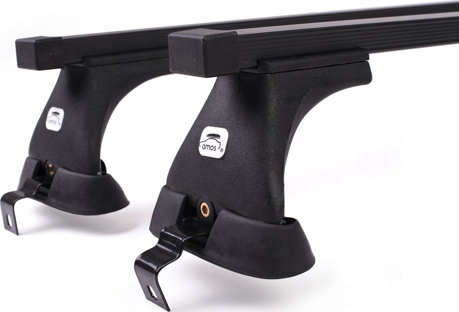 Багажник на крышу Amos Koala для Opel Vectra A седан, хэтчбек 5-дв. 1989-1995 (Прямоугольные дуги). Артикул K-C-o1.07