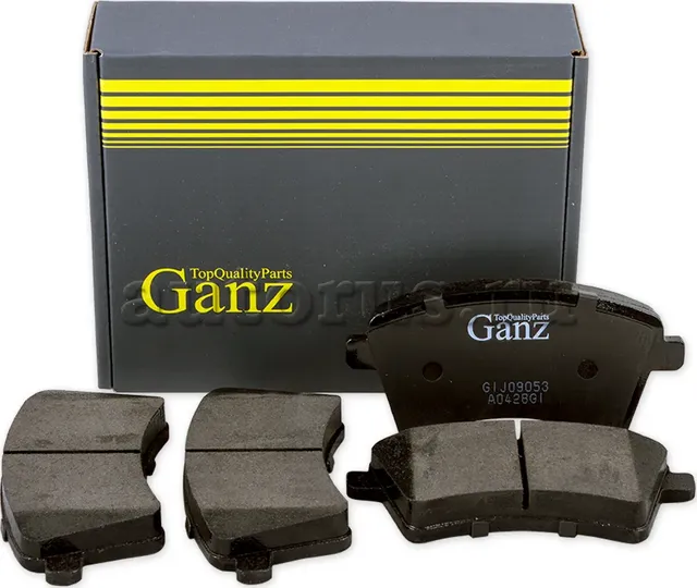 Колодки торм.пер. (Ganz). Артикул GIJ09053