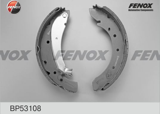 Тормозные колодки Fenox задние для Citroen Jumpy II 2007-2016. Артикул BP53108