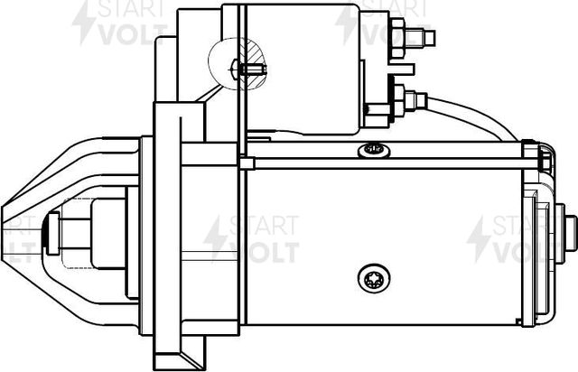 Стартер StartVOLT для Mercedes-Benz E-Класс II (W210, S210) 1995-2003. Артикул LSt 1502