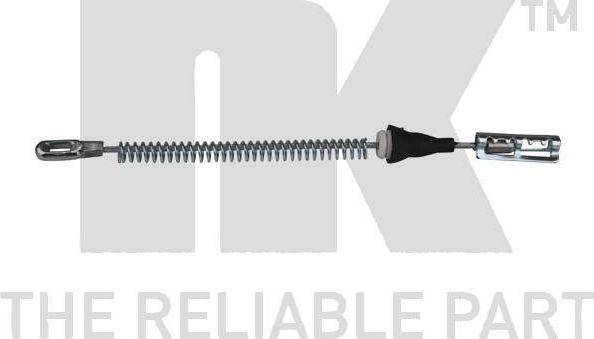 Трос ручника (тросик ручного тормоза) NK. Артикул 903692