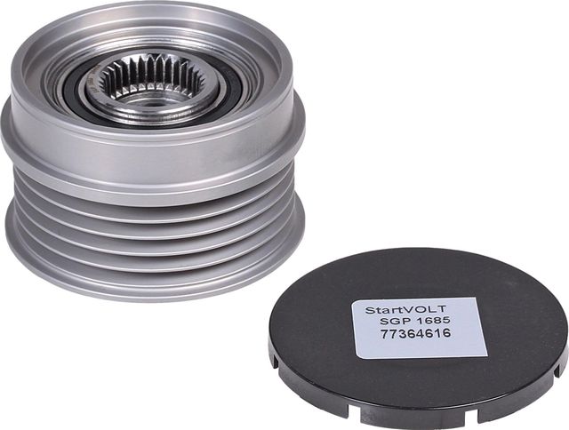 Муфта генератора обгонная StartVOLT для Fiat 500L I 2012-2026. Артикул SGP 1685