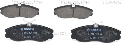 Тормозные колодки Bosch. Артикул 0 986 424 204