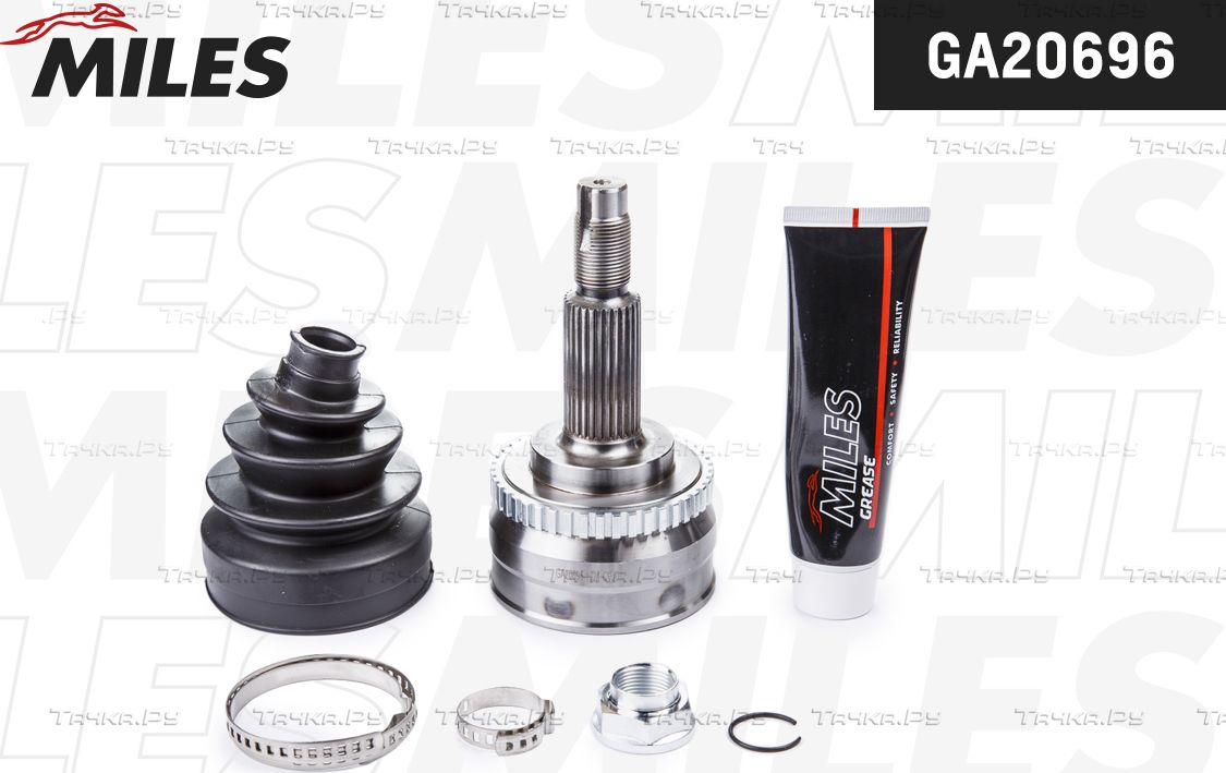 Шрус наружный (граната) Miles передний для Nissan Cefiro A33 2000-2003. Артикул GA20696