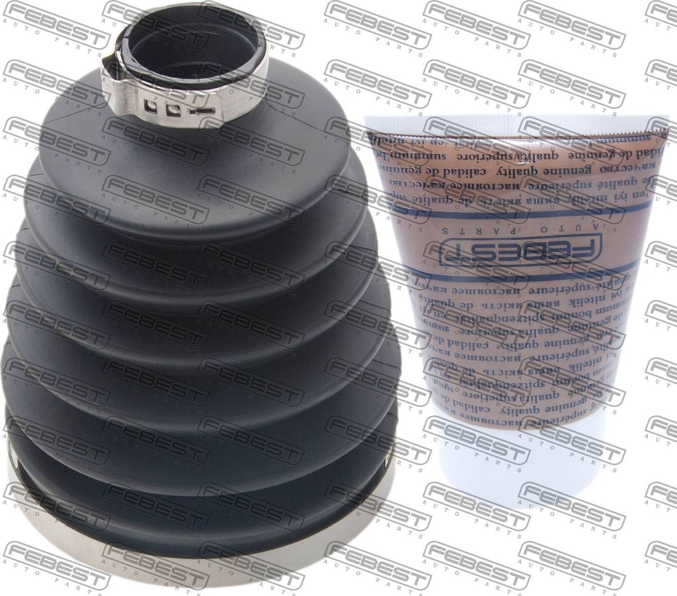 Пыльник ШРУСа наружный Febest (поливинилхлорида). Артикул 2117P-CA218