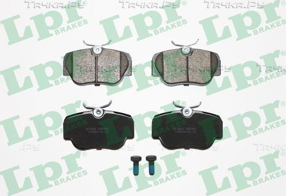 Тормозные колодки LPR. Артикул 05P302
