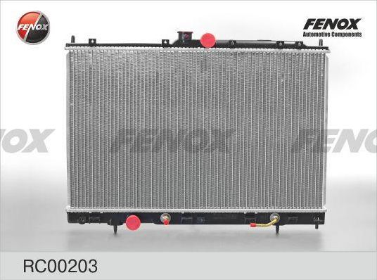 Радиатор охлаждения двигателя Fenox для Mitsubishi Airtrek 2003-2007. Артикул RC00203