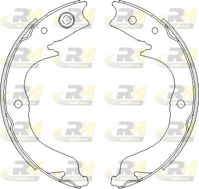 Тормозные колодки (стояночная тормозная система) RoadHouse. Артикул 4748.00