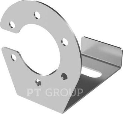 Подрозетник PT Group для фаркопа универсальный вертикальный (НПС). Артикул UNI-XX-991204.22