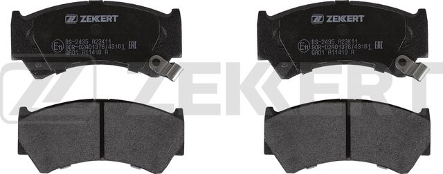 Тормозные колодки Zekkert передние для Suzuki Baleno I 1999-2002. Артикул BS-2435