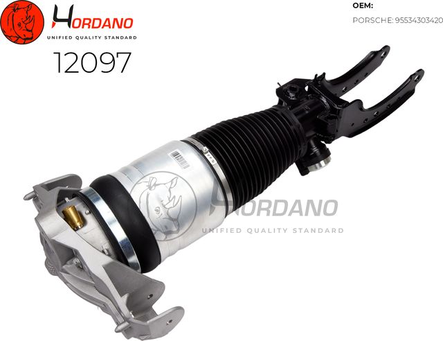 Пневматический амортизатор (Hordano). Артикул 12097