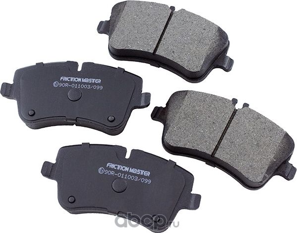 Колодки тормозные дисковые (Frictionmaster). Артикул MKD872