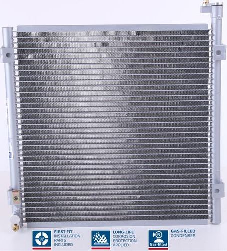 Радиатор кондиционера (конденсатор) Nissens (алюминий). Артикул 94290