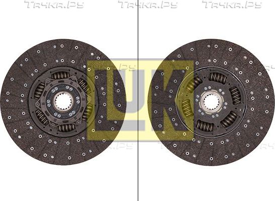 Диск сцепления LuK для Mercedes-Benz Actros MP1 1996-2003. Артикул 343 0192 10