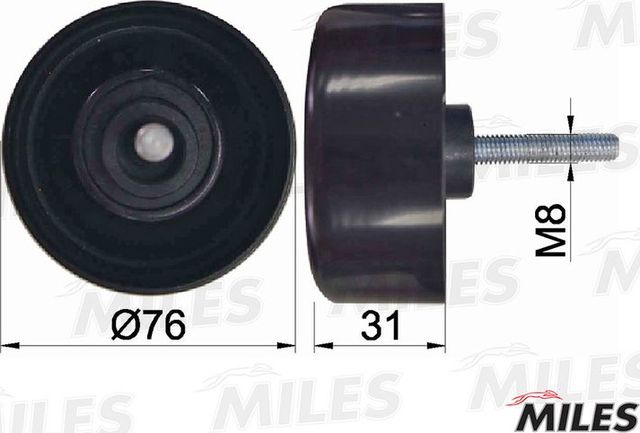 Катушка зажигания Miles для Kia Carnival II 2006-2015. Артикул AL08043