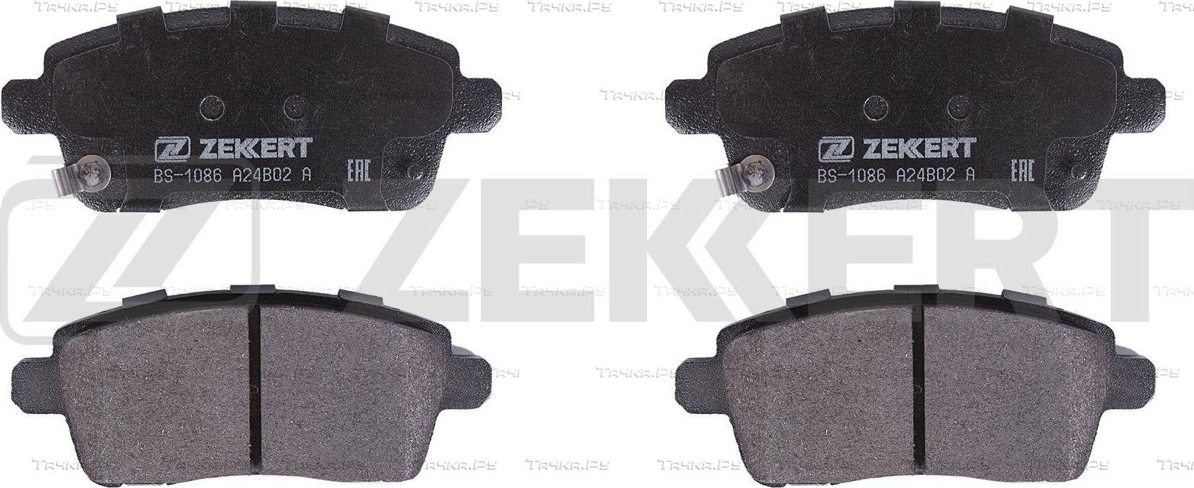 Тормозные колодки Zekkert. Артикул BS-1086