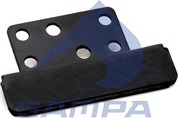 Крепление (кронштейн) радиатора Sampa для Scania 3 1987-1996. Артикул 040.097