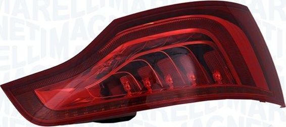 Фонарь задний Magneti Marelli левый для Audi Q7 I (4L) 2006-2015. Артикул 714021520701