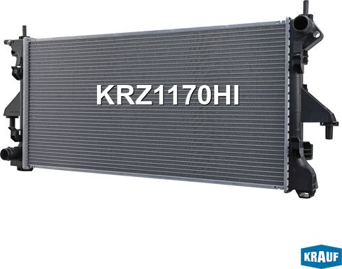 Радиатор системы охлаждения Krauf. Артикул KRZ1170HI