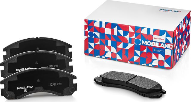 Тормозные колодки Mobiland. Артикул 429103710