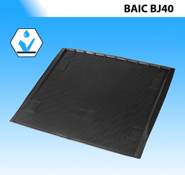 Коврик Rival в багажник для BAIC BJ40 2018-2026. Артикул 10403002