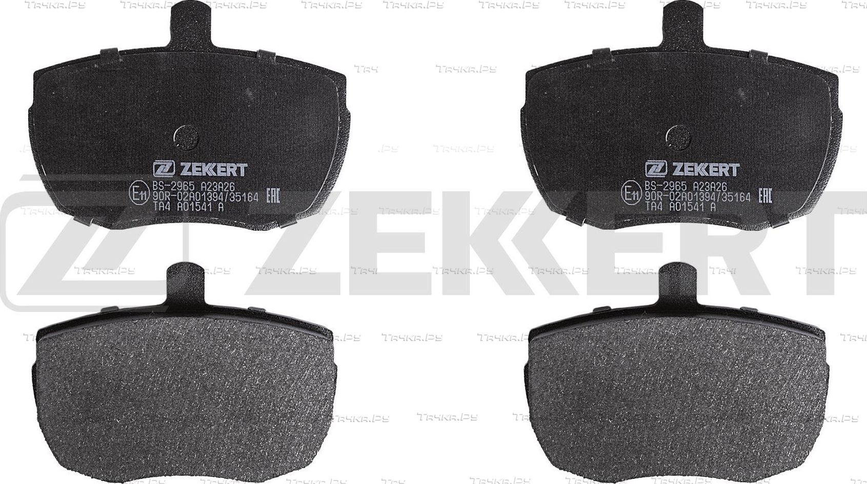 Тормозные колодки Zekkert передние для Land Rover Defender I 1990-2016. Артикул BS-2965