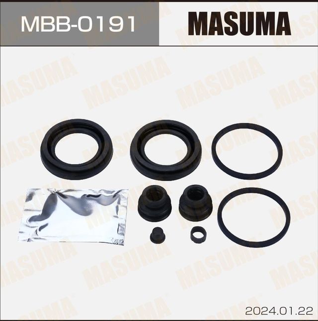 Ремкомплект тормозного суппорта MASUMA MBB-0191 244027 front. Артикул MBB0191