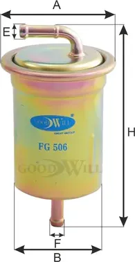 Фильтр топливный (Goodwill). Артикул FG506