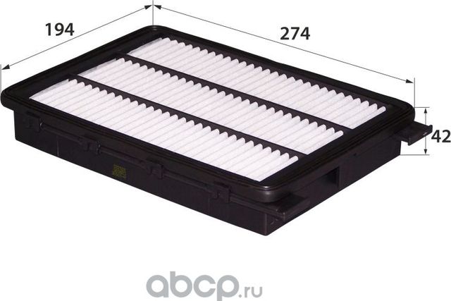 A-1050E OEM 28113-D3300 (фильтр воздушный) (RB-Exide). Артикул A1050E
