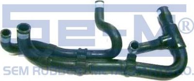Патрубок радиатора (системы охлаждения) Sem Lastik для Scania P 2003-2015. Артикул 10583