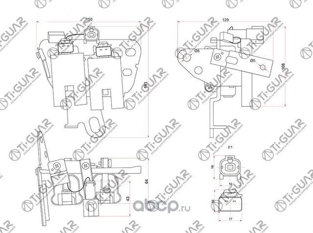 Катушка зажигания (TI-Guar). Артикул TG2730123510