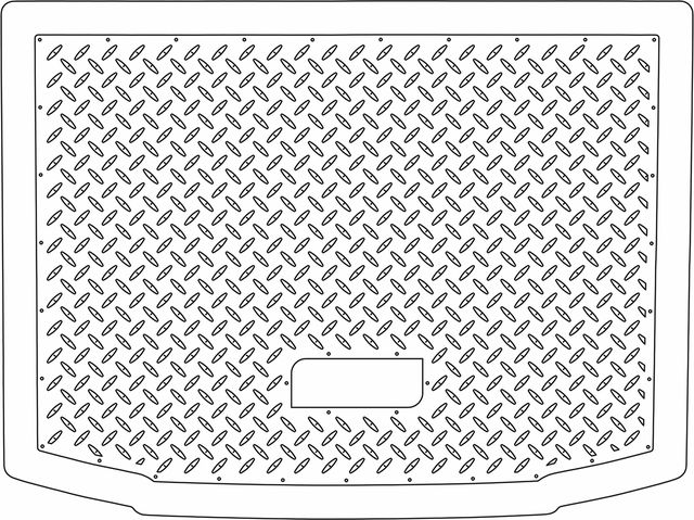 Коврик Норпласт для багажника Lada (ВАЗ) 2105 1980-2012. Артикул NPL-P-21-05