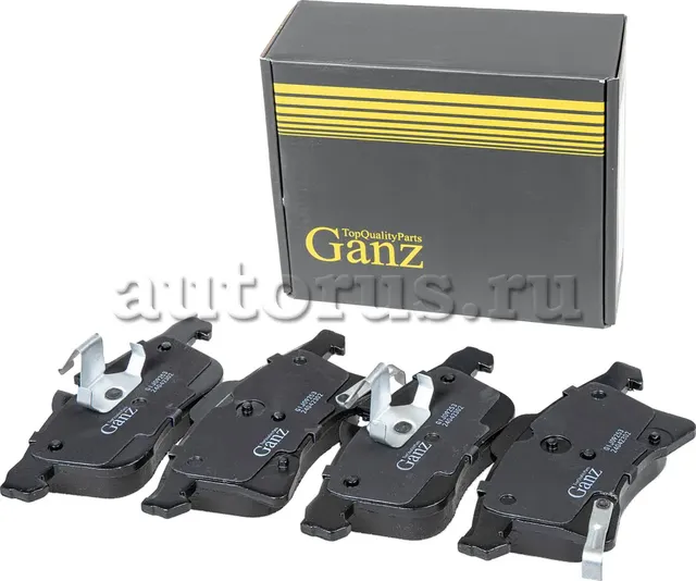 Колодки передние OPEL Astra G 1.8-2.0D >05/Zafira A GANZ GIJ09253 Ganz. Артикул GIJ09253