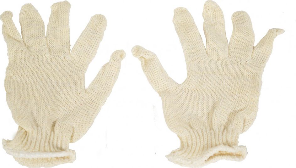Перчатки х/б 4-х ниточные. Артикул 7.01
