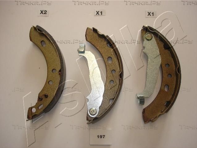 Тормозные колодки ASHIKA. Артикул 55-01-197
