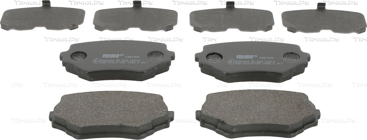 Тормозные колодки Ferodo Premier Eco Friction. Артикул FDB1565