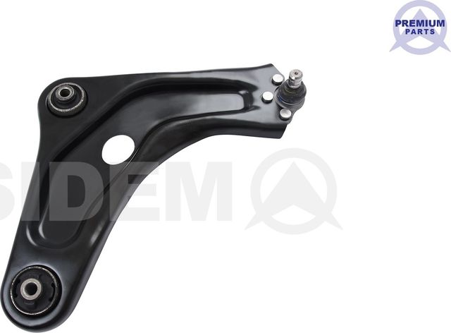Поперечный рычаг передней подвески Sidem правый нижний для Peugeot 2008 I 2013-2026. Артикул 53155