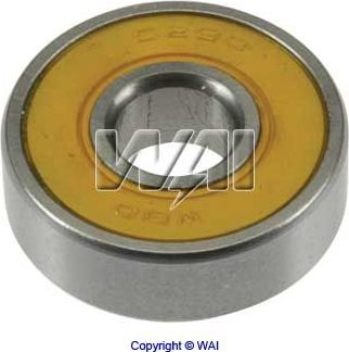 Подшипник генератора (9x26x8) WAI. Артикул 6-629-4E