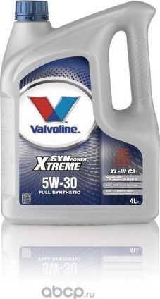 Масло Valvoline SYNPOWER XL-III C3 5W30 4л. Артикул 842040