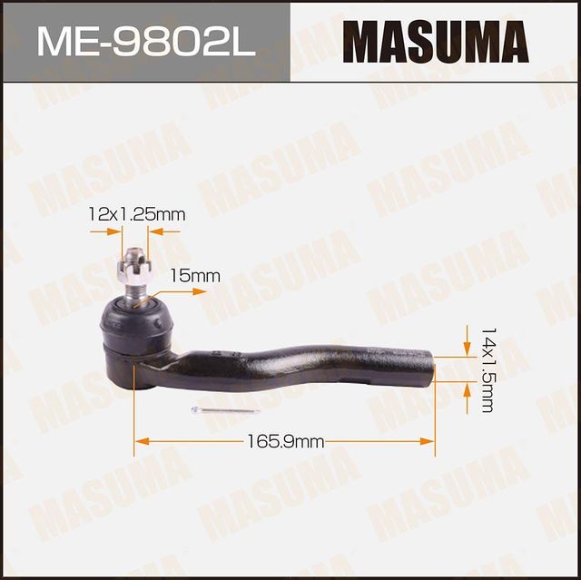Наконечник рулевой тяги Masuma. Артикул ME-9802L