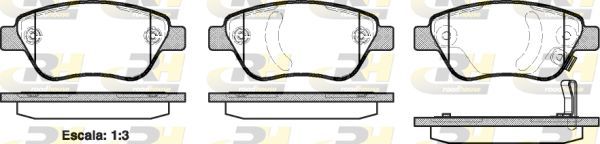 Тормозные колодки RoadHouse. Артикул 2858.31