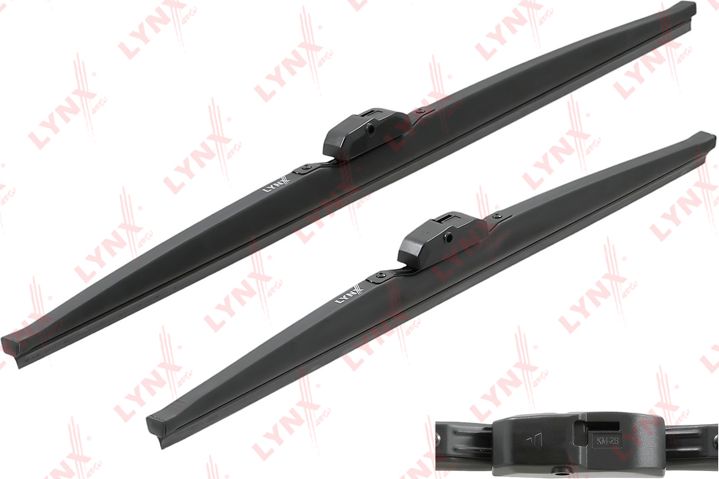 Щетка стеклоочистителя зимняя, комплект 600/480мм (Lynxauto). Артикул LW6048S