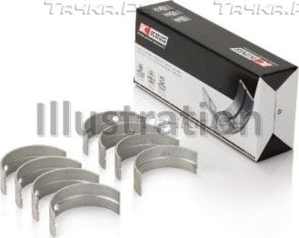 Вкладыши коренные King для Dodge Caravan III 1995-2000. Артикул MB 458AM0.25