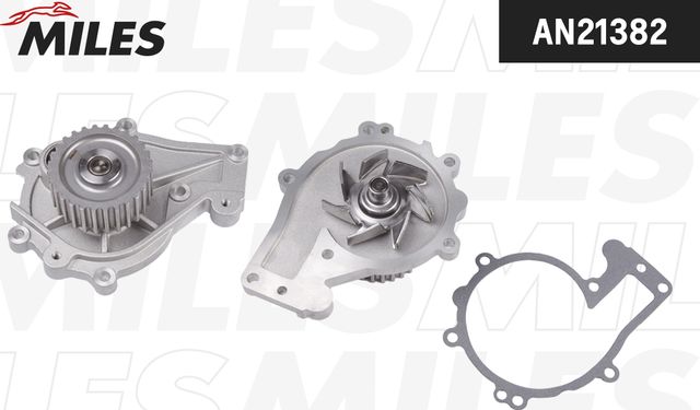 Помпа (водяной насос) Miles для Chery M11 (A3) 2008-2014. Артикул AN21382